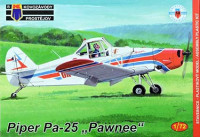 Kovozavody Prostejov 72123 Piper Pa-25 'Pawnee' (4x camo) 1/72