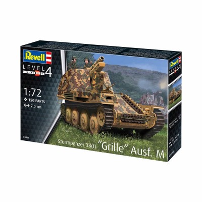 Revell 03315 Немецкая самоходная артиллерийская установка 38(t) Grille Ausf. M (REVELL) 1/72