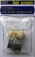 LF Model D7205 IAR 80/81 Engine set (PARC, A-MODEL) 1/72