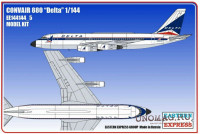 Восточный Экспресс 144144-5 Convair 880 DELTA (Limited Edition) 1/144