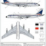 Восточный Экспресс 144144-5 Convair 880 DELTA (Limited Edition) 1/144