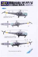 Lf Model C48165 Decals Sikorsky H-5F/G over USA 1/48