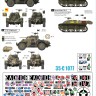 Star Decals 35-C1077 Firefly, Stuart, Halftrack, Willys Jeep, Staghound. Polish Tanks in Italy 1943-45. 2nd Armoured Bde, 2nd Warsawska Div. (was Bison decal 35049) 1/35