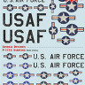 Print Scale 48-155 US faded insignia, Vietnam War (wet decals) 1/48