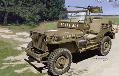 Meng Model VS-011 Виллис MB Military Vehicle 1/35