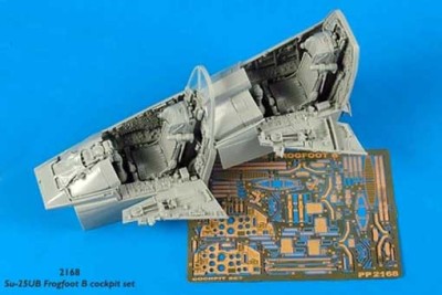 Aires 2168 Su-25UB Frogfoot B cockpit set 1/32