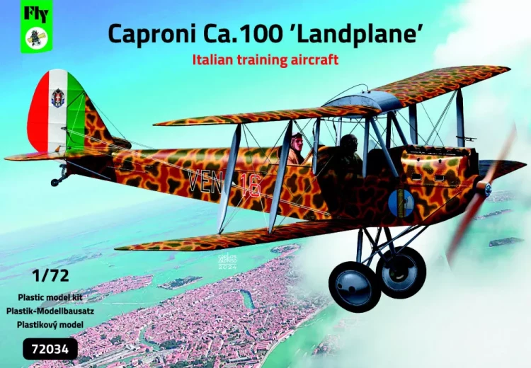 Fly 72034 Caproni Ca.100 Landplane (4x camo) 1/72