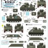 Star Decals 35-C1440 US M113 in Vietnam # 2.M113A1 ACAV. 1 Bn / 50th (Mech) Infantry 1/35