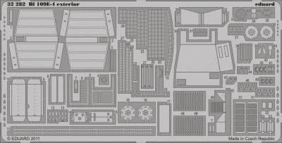 Eduard 32282 Bf 109E-4 exterior