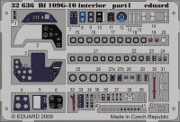 Eduard 32636 Bf 109G-10 interior HAS