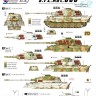 Star Decals STAR35844 Pz.Kpfw.VI Tigers of schwere Pz. Abt 509 last year. Pz.Kpfw.VI Tiger 2 and BefehlsPz.Kpfw.VI Tiger 2 1/35