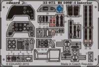 Eduard 33075 Bf 109F-4 interior S.A. 1/32
