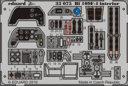 Eduard 33075 Bf 109F-4 interior S.A. 1/32