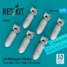 Reskit 72546 AN-M58 bombs 500 lbs. (6 pcs.) 1/72