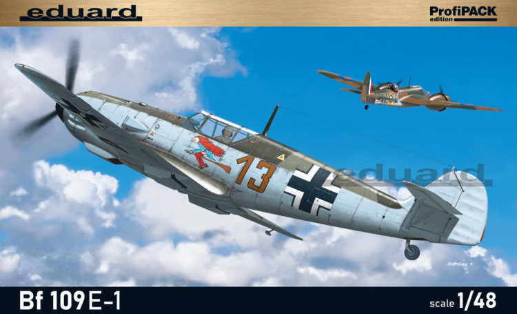 Eduard 8261 Bf 109E-1 (PROFIPACK) 1/48