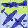 Kora Model NDT72028 H.Hurricane PR Mk.IIC (RAF Service) декали декали 1/72