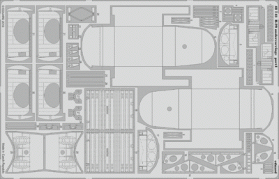 Eduard 48743 B-29 undercarriage