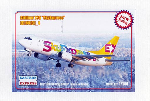Восточный Экспресс 144131-4 1/144 Авиалайнер 737-500 SkyExpress