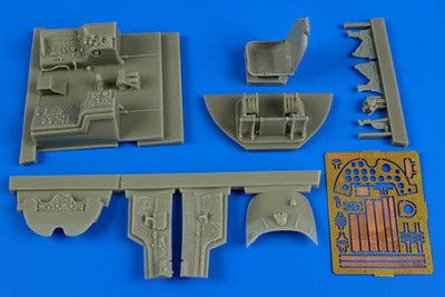 Aires 2194 A-1D (AD-4) Skyraider cockpit set 1/32