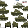 Colibri decals 35028 M3 Lee in the Red Army. Part II 1/35