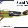 Mac 72051 SPAD VIIC-1 over France and Italy 1/72