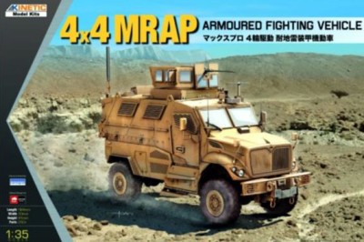 Kinetic K61011 MaxxPro MRAP 4X4 1/35
