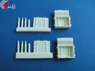 Pavla Models M35-08 45 mm cal ammunition for PtK 1:35