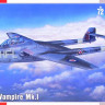 Special hobby SH72383 1/72 DH.100 Vampire Mk.I (3x RAF,RAAF,France camo)