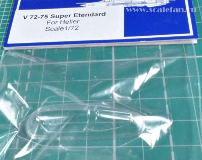 Pavla Models V72-75 Super Etendard for Heller 1:72