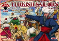 Red Box 72078 Turkish sailors, 16-17th century 1/72