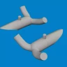 Eduard 6481129 BRASSIN DB-7B Boston III exhausts PRINT (HKM) 1/48