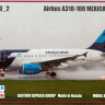 Восточный Экспресс 14429-2 Авиалайнер А-318 Mexicana 1/144