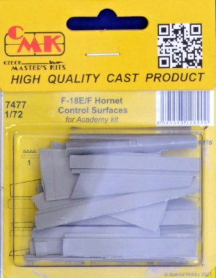 CMK 7477 F-18E/F Hornet Control Surface (ACAD) 1/72