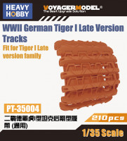 Heavy Hobby PT-35004 WWII German Tiger I Late Version Tracks 1/35