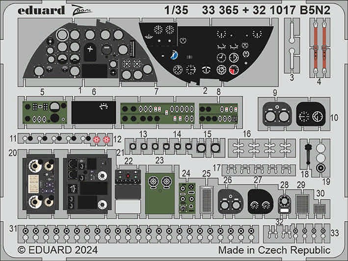 Eduard BIG33163 B5N2 (BORDER) 1/35