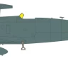 Eduard JX338 Mask Hs 123A (ICM) 1/32