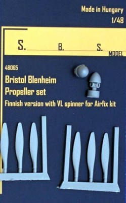 Sbs Model 48065 Br.Blenheim Propeller set w/ VL spinner (AIR) 1/48