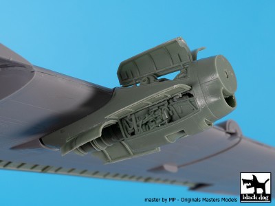 Blackdog A72115 C-130H Hercules engine (ZVE) 1/72
