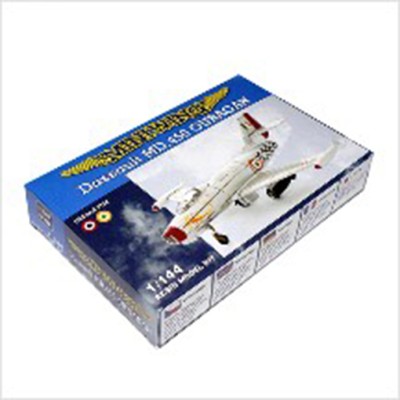 Miniwing MINI078 Dassault Ouragan with French and Indian decals.  1/144