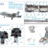 Quinta Studio QD48346 FA-18D ранний (Hasegawa) 3D Декаль интерьера кабины 1/48