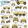 Star Decals 35-C1303 Desert Storm # 3 British Recce AFVs in the Gulf 1990-91 1/35