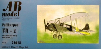 AB MODEL ABMOD72015 1/72 Polikarpov VU-2