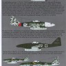 Aims AIMS48D011 Messerschmitt Me-262A-1/Me-262B-2 Collection (8) 1/48