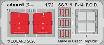 Eduard SS719 1/72 F-14 F.O.D. (G.W.H.)