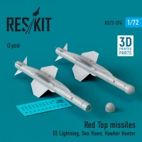 Reskit 72374 Red Top missiles (2 pcs.) 1/72