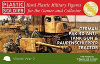 Plastic Soldier WW2G20005 1/72nd Pak 40 and Raupenschlepper Ost