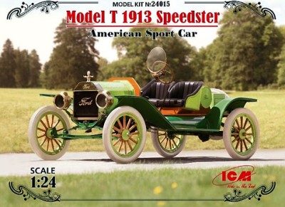 ICM 24015 Ford Model T 1913 Speedster 1/24