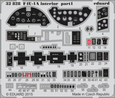 Eduard 32828 F4U-1A interior S.A. 1/32