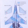HAD 72160 Decal Sukhoi Su-27 Flanker B (4x camo) 1/72