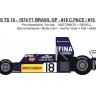 Reji Model 32003 Surtees TS16 F1 Brasil GP 1974 1/32